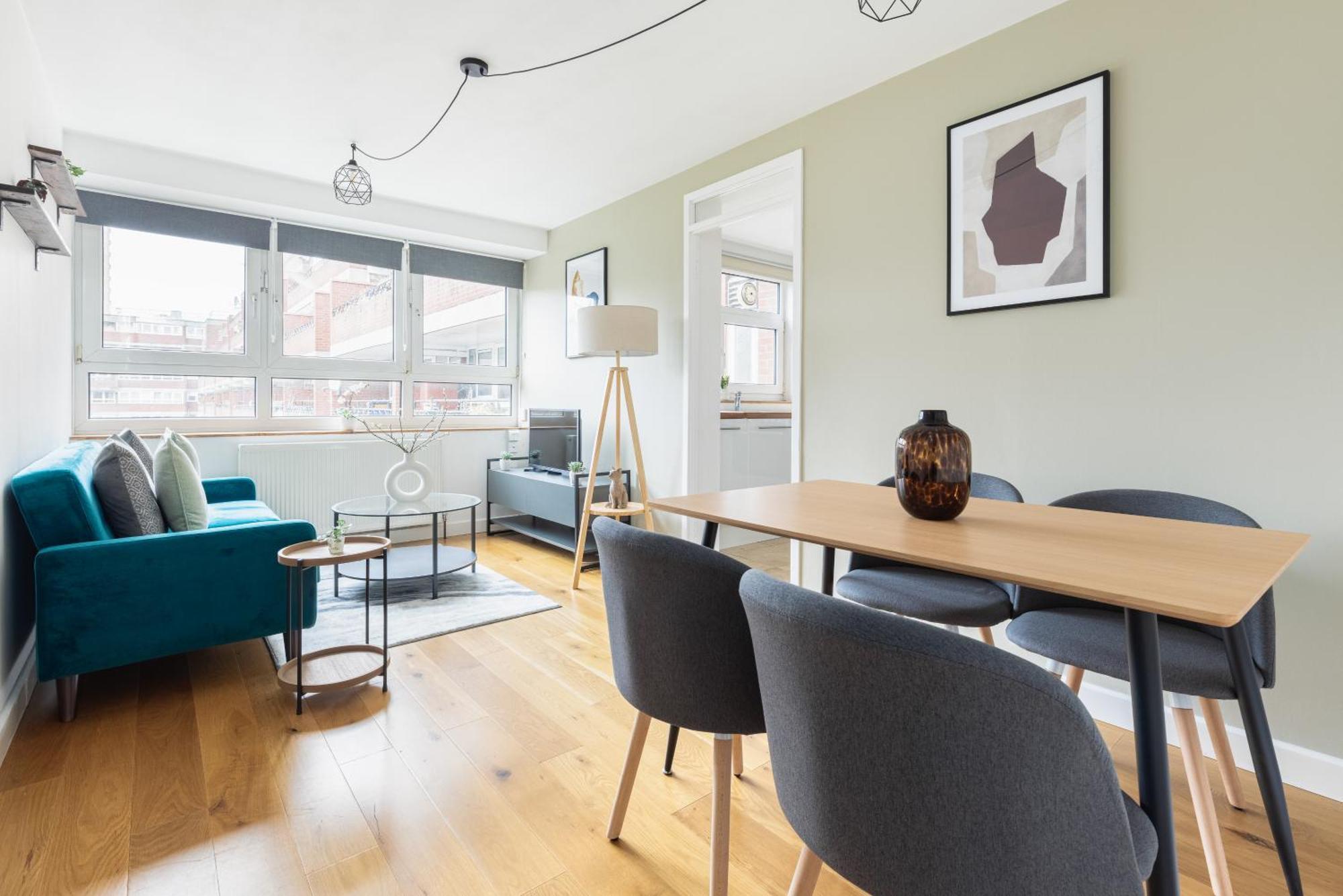 The Battersea Flat Appartement Londen Buitenkant foto